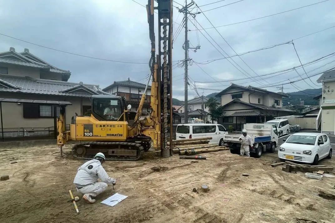 地盤補強工事